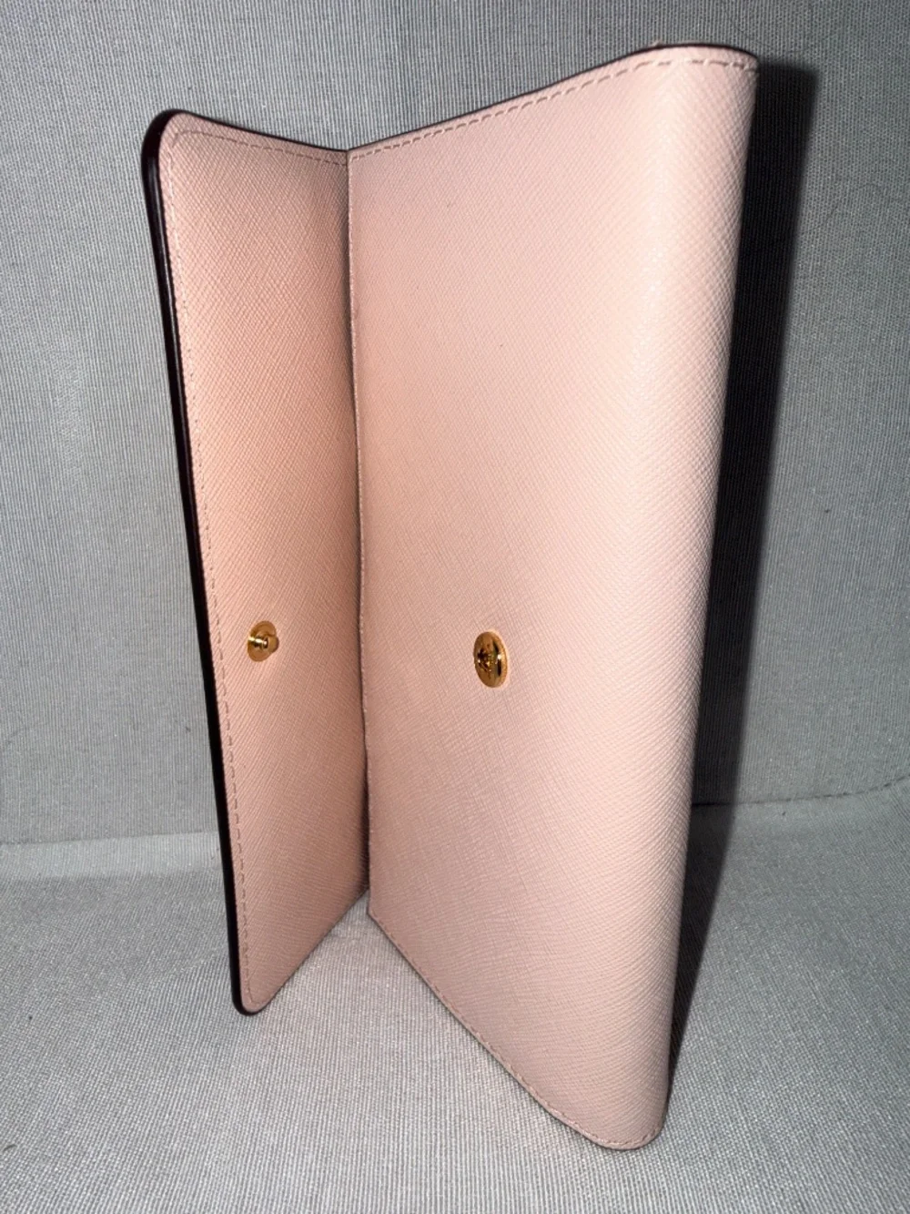 ✨ NWOT Michael Kors Jet Set Travel Large Trifold Leather Wallet Blush Pink ✨